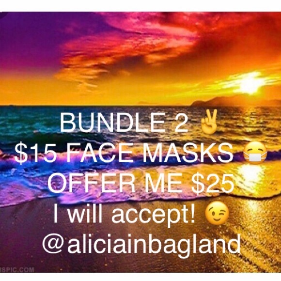 βSOLDβ2/25$ UNISEX Lightweight White Mask - Picture 2 of 2